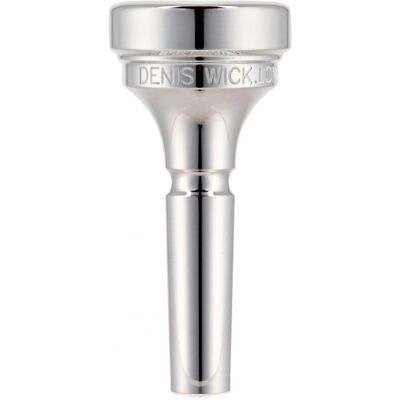 Denis Wick Classic Trombone Mouthpiece 6BL Silver Plated - Publicité Denis Wick Classic Trombone Mouthpiece 6BL Silver Plated - Publicité