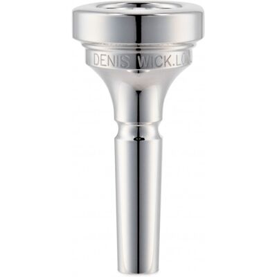 Denis Wick Classic Trombone Mouthpiece 4BL Silver Plated - Publicité Denis Wick Classic Trombone Mouthpiece 4BL Silver Plated - Publicité