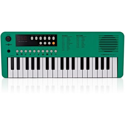Gear4Music VISIONKEY-1 Mini Clavier Portable 37 Touches Vert - Publicité Gear4Music VISIONKEY-1 Mini Clavier Portable 37 Touches Vert - Publicité