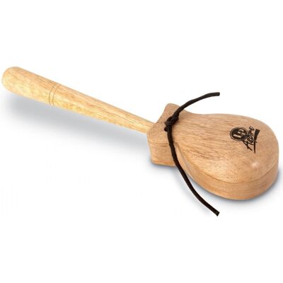 Latin Percussion LP Aspire Castanets Single Pair w/Handle - Publicité Latin Percussion LP Aspire Castanets Single Pair w/Handle - Publicité