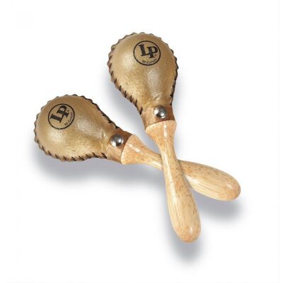 Latin Percussion LP Mini Rawhide Maracas - Publicité Latin Percussion LP Mini Rawhide Maracas - Publicité