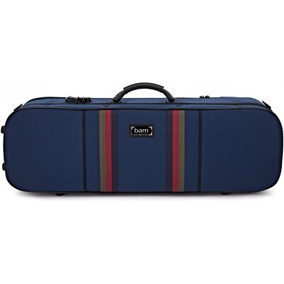 BAM SG5001S St. Germain Stylus Oblong Violin Case Blue - Publicité BAM SG5001S St. Germain Stylus Oblong Violin Case Blue - Publicité