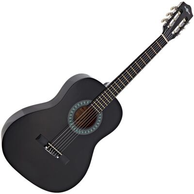 Guitare Classique 3/4 par Gear4music Noir - Publicité Guitare Classique 3/4 par Gear4music Noir - Publicité