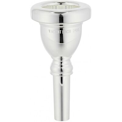 Bach Classic Tuba Mouthpiece 24AW Silver Plated - Publicité Bach Classic Tuba Mouthpiece 24AW Silver Plated - Publicité