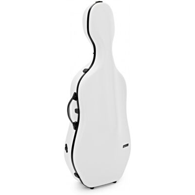 BAM SUP1005XL Supreme Ice Hightech Cello Case White and Black - Publicité BAM SUP1005XL Supreme Ice Hightech Cello Case White and Black - Publicité
