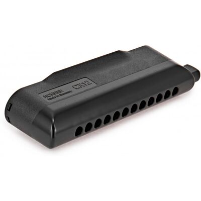 Hohner CX12 Black Harmonica C - Publicité Hohner CX12 Black Harmonica C - Publicité