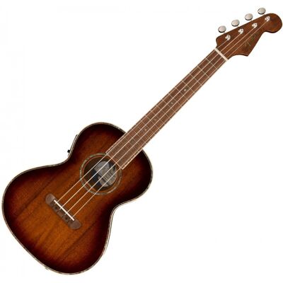 Fender Montecito Tenor Ukulele Shaded Edge Burst - Publicité Fender Montecito Tenor Ukulele Shaded Edge Burst - Publicité