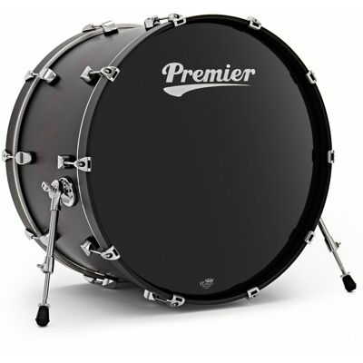 Premier Elite 24" x 14" Bass Drum Walnut Satin Burst - Publicité Premier Elite 24" x 14" Bass Drum Walnut Satin Burst - Publicité