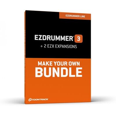 Toontrack EZDrummer 3 Bundle - Publicité Toontrack EZDrummer 3 Bundle - Publicité