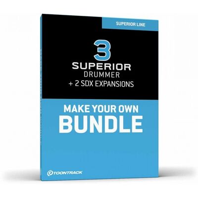Toontrack Superior Drummer 3 Bundle - Publicité Toontrack Superior Drummer 3 Bundle - Publicité