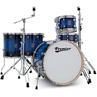 Premier Artist 22" Kit 5 Fûts Indigo Burst - Publicité Premier Artist 22" Kit 5 Fûts Indigo Burst - Publicité