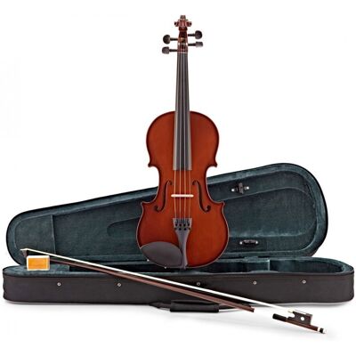 Primavera 100 Violin Outfit 3/4 With Gold Level Set Up - Publicité Primavera 100 Violin Outfit 3/4 With Gold Level Set Up - Publicité