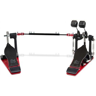DW Drums DW 50th Anniversary Double Pedal w/Bag - Publicité DW Drums DW 50th Anniversary Double Pedal w/Bag - Publicité