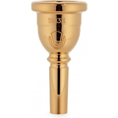 Denis Wick Steven Mead Ultra Euphonium Mouthpiece SM3X Gold Plated - Publicité Denis Wick Steven Mead Ultra Euphonium Mouthpiece SM3X Gold Plated - Publicité