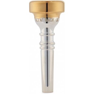 Bach Classic Cornet Mouthpiece 3C Gold Rim - Publicité Bach Classic Cornet Mouthpiece 3C Gold Rim - Publicité