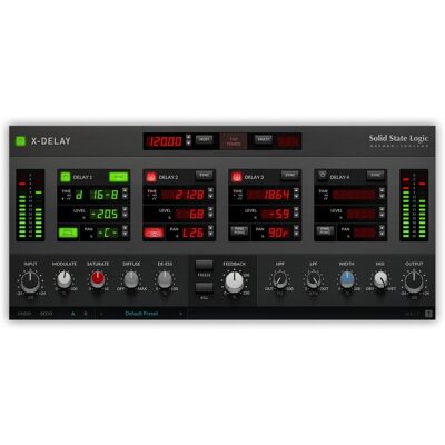 Solid State Logic SSL X-Delay - Publicité Solid State Logic SSL X-Delay - Publicité