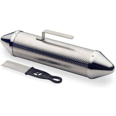 Stagg Metal Guiro Shaker With Scraper - Publicité Stagg Metal Guiro Shaker With Scraper - Publicité
