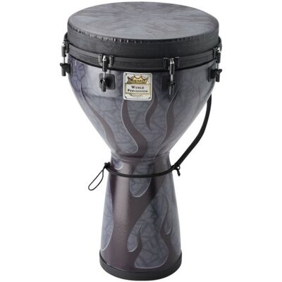 Remo 14 Djembe Shadow Flame - Publicité Remo 14 Djembe Shadow Flame - Publicité