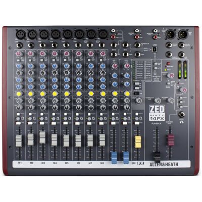 Allen & Heath ZED60-14FX Analog Mixer With USB - Publicité Allen & Heath ZED60-14FX Analog Mixer With USB - Publicité