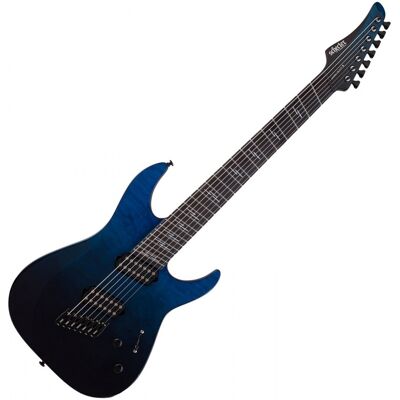 Schecter Reaper-7 Elite MS 7 String Deep Ocean Blue - Publicité Schecter Reaper-7 Elite MS 7 String Deep Ocean Blue - Publicité