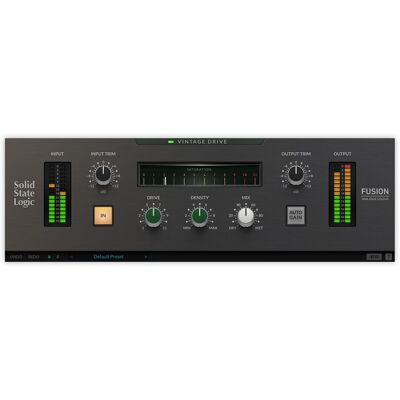 Solid State Logic SSL Fusion Vintage Drive - Publicité Solid State Logic SSL Fusion Vintage Drive - Publicité