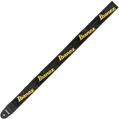 Ibanez GSD Series Design Strap Yellow - Publicité Ibanez GSD Series Design Strap Yellow - Publicité