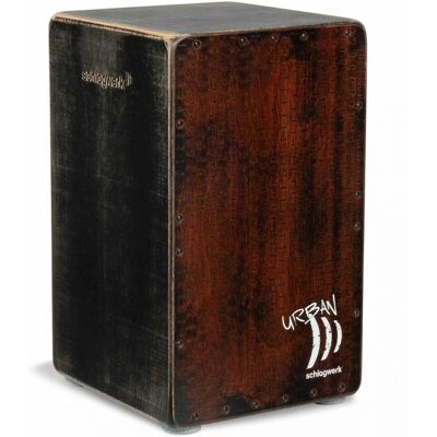 Schlagwerk Cajon Urban OS Old Red - Publicité Schlagwerk Cajon Urban OS Old Red - Publicité