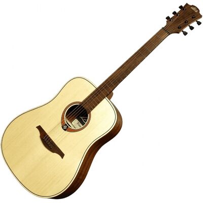 LAG Lâg Tramontane 70 T70D Dreadnought Acoustic Natural Satin - Publicité LAG Lâg Tramontane 70 T70D Dreadnought Acoustic Natural Satin - Publicité