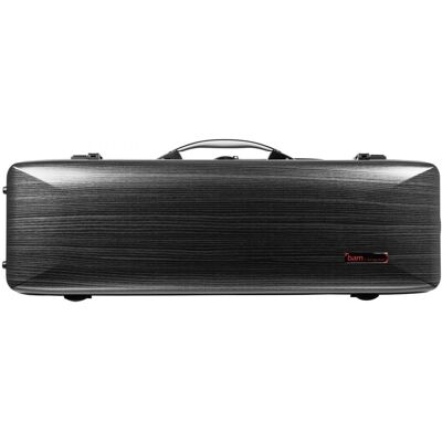 BAM 2018XL Hightech Oblong Violin Case Black Lazure - Publicité BAM 2018XL Hightech Oblong Violin Case Black Lazure - Publicité