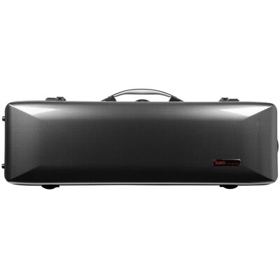 BAM 2018XL Hightech Oblong Violin Case Silver Carbon - Publicité BAM 2018XL Hightech Oblong Violin Case Silver Carbon - Publicité