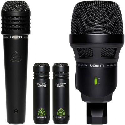 Lewitt BEATKIT 4-Piece Drum Microphone Set - Publicité Lewitt BEATKIT 4-Piece Drum Microphone Set - Publicité
