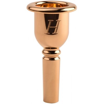 Denis Wick Heritage Bass Trombone Mouthpiece 2AL Gold Plated - Publicité Denis Wick Heritage Bass Trombone Mouthpiece 2AL Gold Plated - Publicité