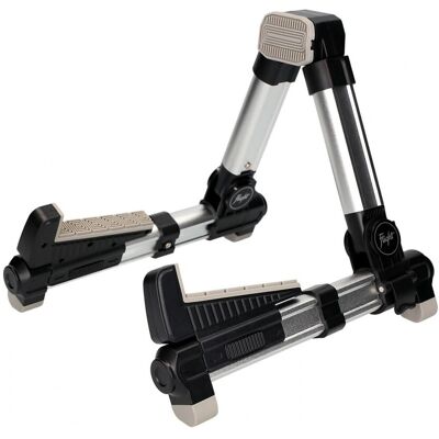 Flight Portable Ukulele Stand Silver - Publicité Flight Portable Ukulele Stand Silver - Publicité