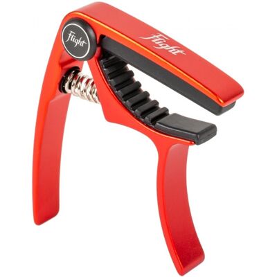 Flight Aluminium Ukulele Capo Red - Publicité Flight Aluminium Ukulele Capo Red - Publicité
