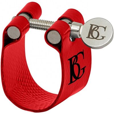 BG Bb Clarinet Flex Ligature Red - Publicité BG Bb Clarinet Flex Ligature Red - Publicité