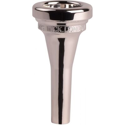 Denis Wick Steven Mead Euphonium Mouthpiece SM4 Silver Plated - Publicité Denis Wick Steven Mead Euphonium Mouthpiece SM4 Silver Plated - Publicité