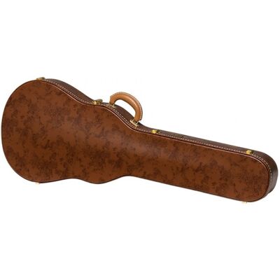 Gibson Lifton Historic 5-Latch Les Paul Hardshell Case Brown/Pink - Publicité Gibson Lifton Historic 5-Latch Les Paul Hardshell Case Brown/Pink - Publicité