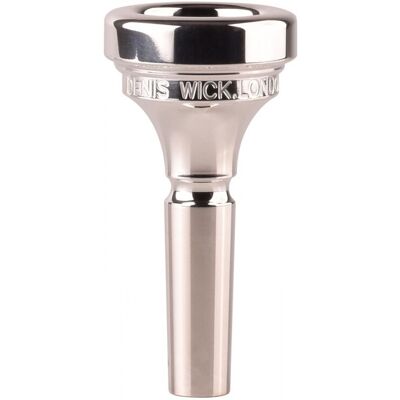 Denis Wick Classic Trombone Mouthpiece 5BL Silver Plated - Publicité Denis Wick Classic Trombone Mouthpiece 5BL Silver Plated - Publicité
