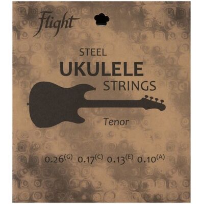 Flight Steel Ukulele Strings Tenor - Publicité Flight Steel Ukulele Strings Tenor - Publicité