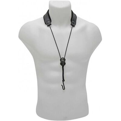 BG SAT Leather Strap Metal Snap Hook - Publicité BG SAT Leather Strap Metal Snap Hook - Publicité