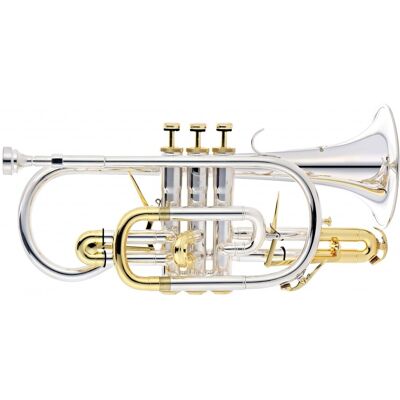 Advanced Cornet with Gold Plated Accents by Gear4music - Publicité Advanced Cornet with Gold Plated Accents by Gear4music - Publicité