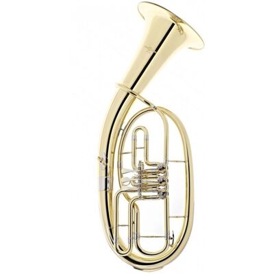 Student Rotary Bb Baritone Horn by Gear4music Gold - Publicité Student Rotary Bb Baritone Horn by Gear4music Gold - Publicité