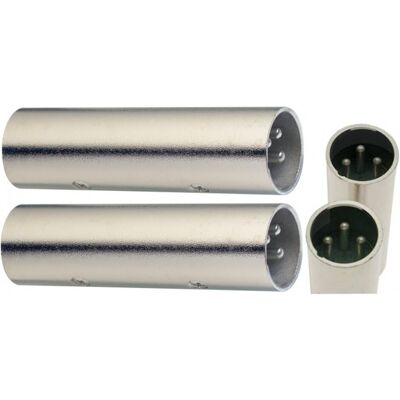 Stagg 2x Symetrical Male XLR / Symetrical Male XLR Connector - Publicité Stagg 2x Symetrical Male XLR / Symetrical Male XLR Connector - Publicité