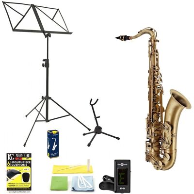 Buffet Crampon Buffet 400 Series Tenor Saxophone Pack Matt - Publicité Buffet Crampon Buffet 400 Series Tenor Saxophone Pack Matt - Publicité