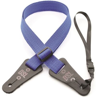 DSL Straps DSL 50-POLY Polypropylene Weave Guitar Strap 2" Blue - Publicité DSL Straps DSL 50-POLY Polypropylene Weave Guitar Strap 2" Blue - Publicité