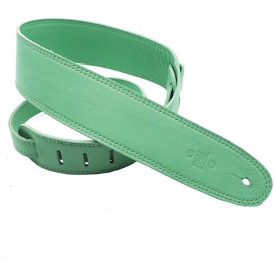 DSL Straps DSL GLG25 Triple Ply Garment Leather 2.5" Guitar Strap Jade - Publicité DSL Straps DSL GLG25 Triple Ply Garment Leather 2.5" Guitar Strap Jade - Publicité