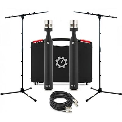 G4M Pencil Condenser Microphone Stereo Recording Pack - Publicité G4M Pencil Condenser Microphone Stereo Recording Pack - Publicité