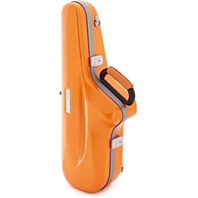 BAM La Defense Cabine Alto Sax Case Orange - Publicité BAM La Defense Cabine Alto Sax Case Orange - Publicité
