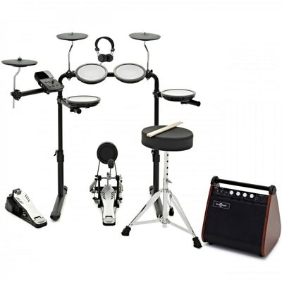 Gear4Music VISIONDRUM+ Batterie Électronique avec Pack Ampli - Publicité Gear4Music VISIONDRUM+ Batterie Électronique avec Pack Ampli - Publicité