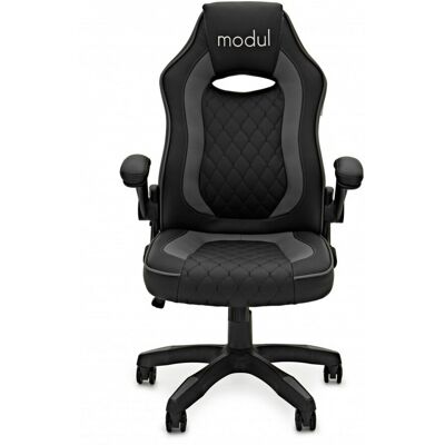 Gear4Music modul Fauteuil de Studio Noir et Gris - Publicité Gear4Music modul Fauteuil de Studio Noir et Gris - Publicité